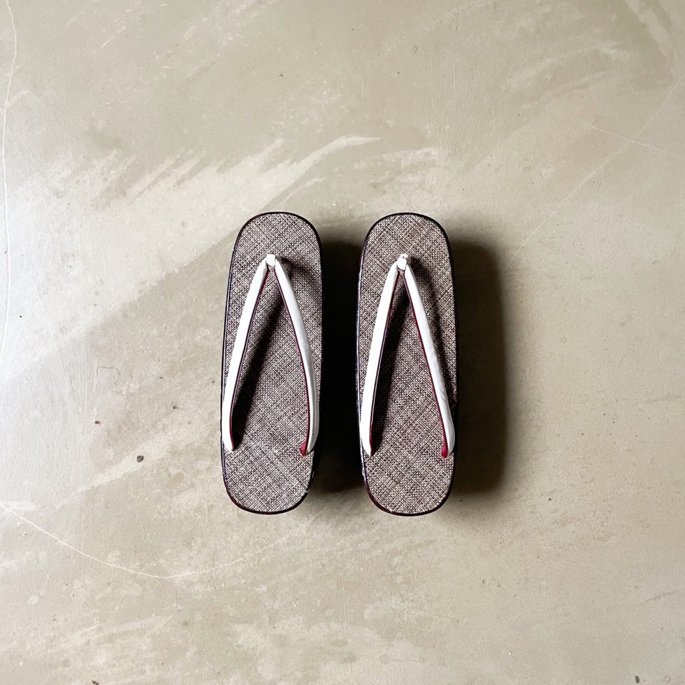 Wooden Asian Flip Flops